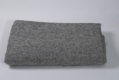 Grey 100% Yak Wool Shawl