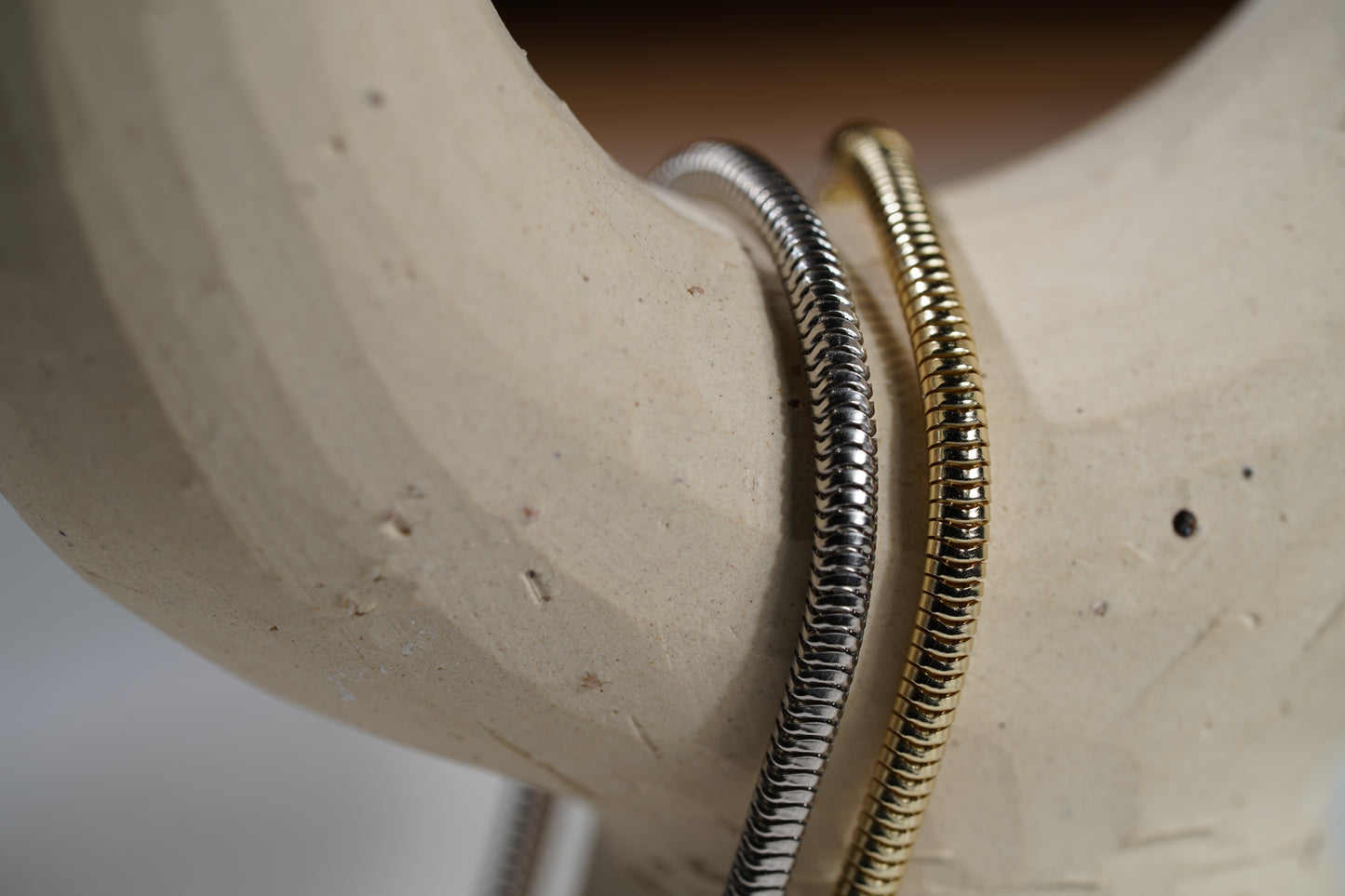 Italian Snake Chain Bracelet- Available in Gold Plated Sterling Silver or Sterling Silver