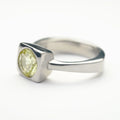 Sterling Silver Lemon Quartz Gemstone Ring