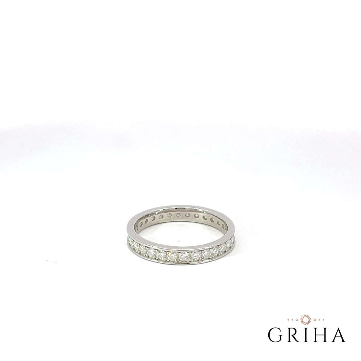 Moissanite tennis ring