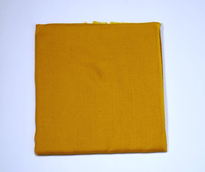 Mustard cashmere ring shawl