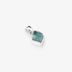 Natural Aquamarine Gemstone Pendant Rough Cut Natural Stone Stunning Blue and Green Colour 