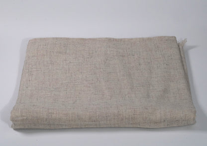 Natural Beige Sheep Wool Shawl