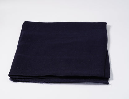 Navy Cashmere Ring Shawl