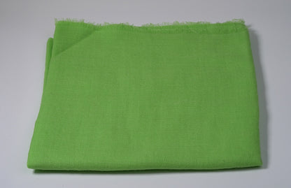 Parrot Green Cashmere Ring Shawl