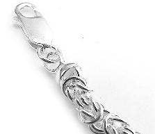  Silver Byzantine Necklace