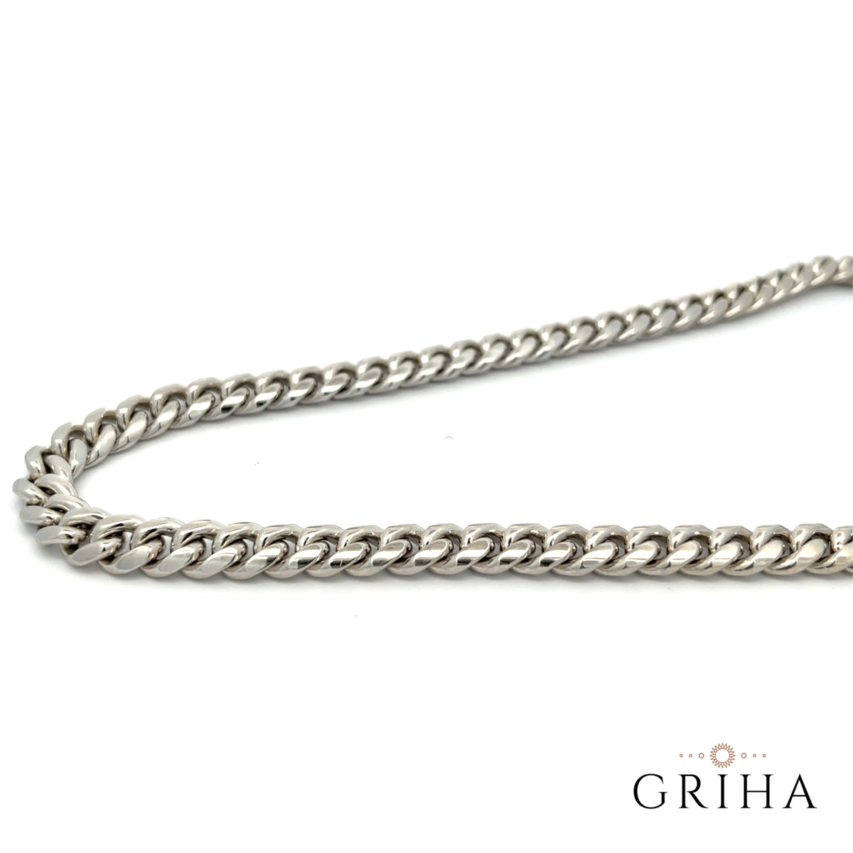 925 Sterling Silver Cuban Chain Necklace 8mm