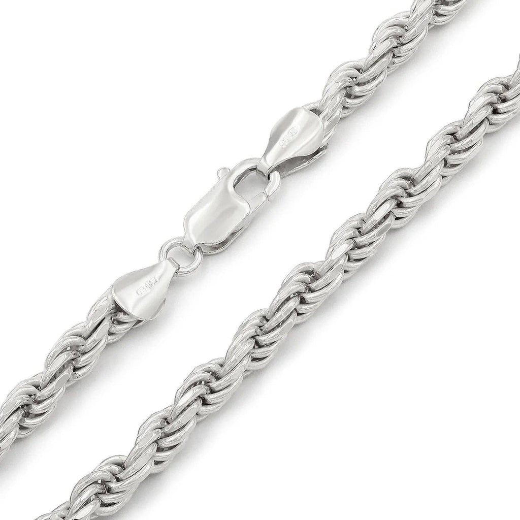 Silver Rope Chain 5mm