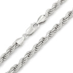 Silver Rope Chain 5mm
