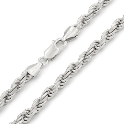 Silver Rope Chain 5mm