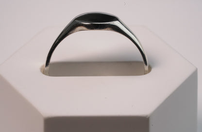 Silver Signet Ring in Sterling Silver