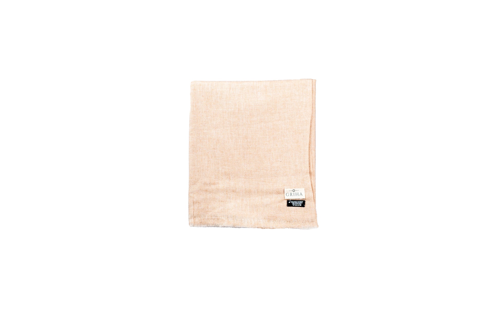 Soft Peach Pashmina Shawl Everyday Lightweight