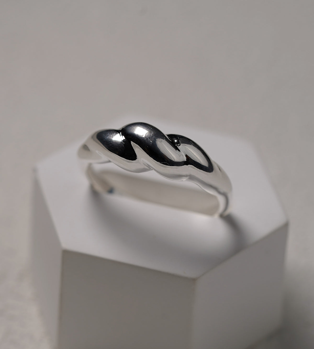 Sterling Silver Chunky Ring 