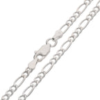 Sterling Silver Figaro Chain Necklace