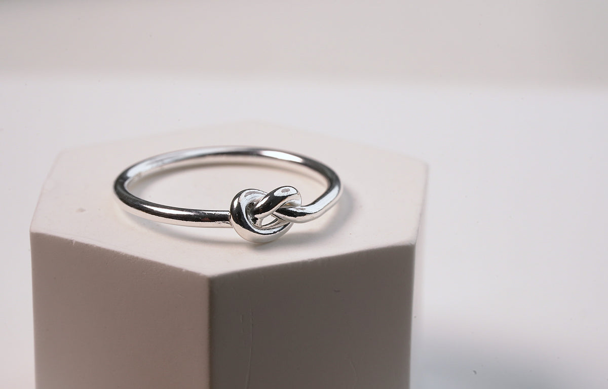 Sterling Silver Knot Ring