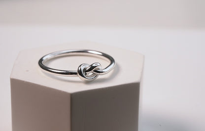 Sterling Silver Knot Ring