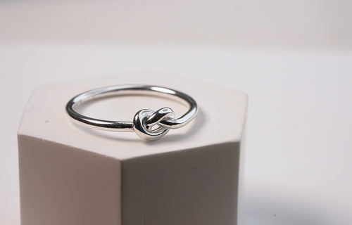 Sterling Silver Knot Ring