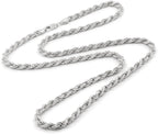 Silver Rope Chain 5mm