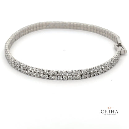 Tennis Bracelet Double Layer