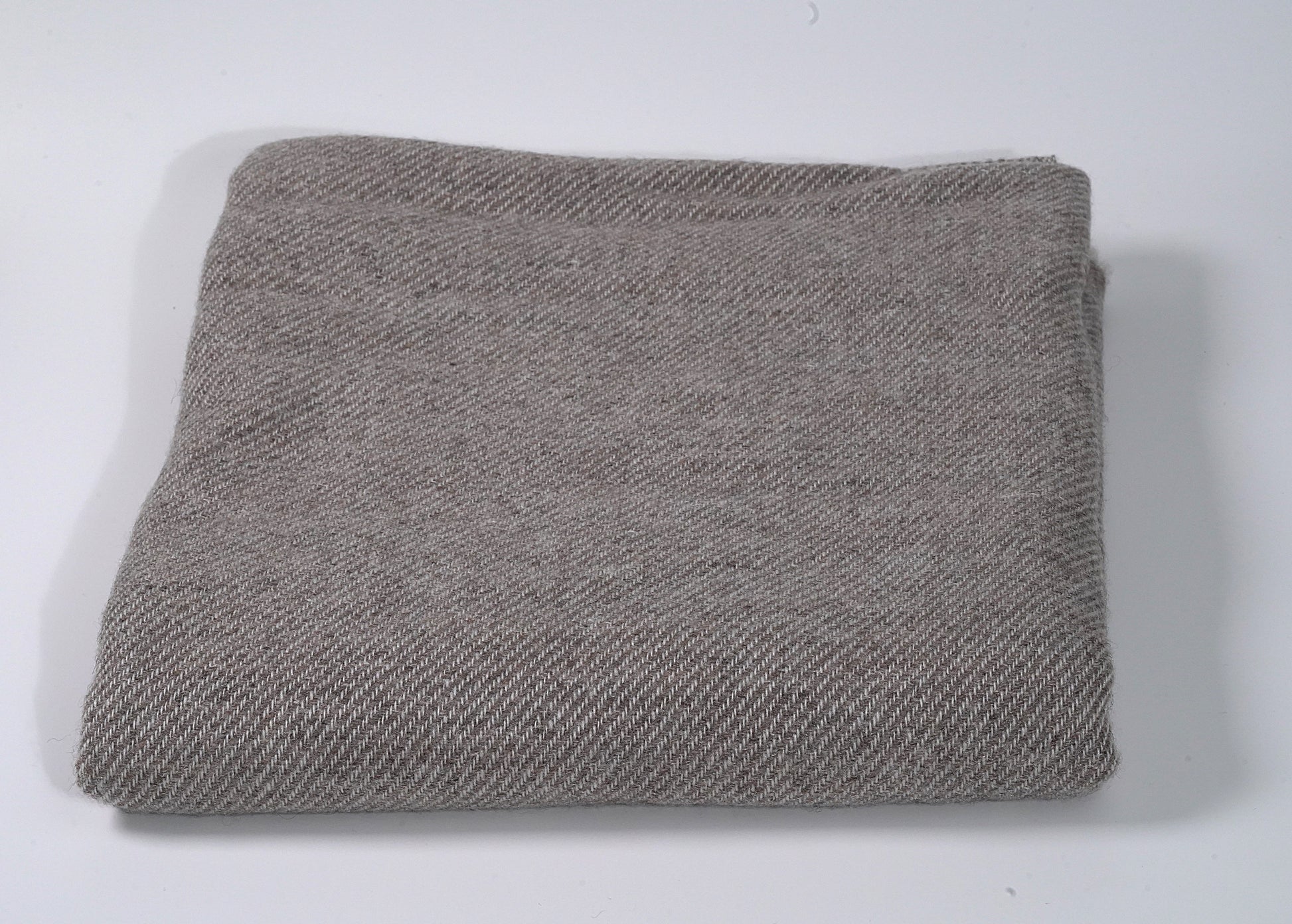 Thickest Pashmina Shawl in Brown Stripe Pattern
