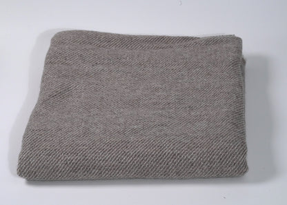 Thickest Pashmina Shawl in Brown Stripe Pattern
