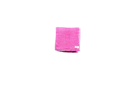 White and Pink Pashmina Shawl Scarf Herringbone Pattern