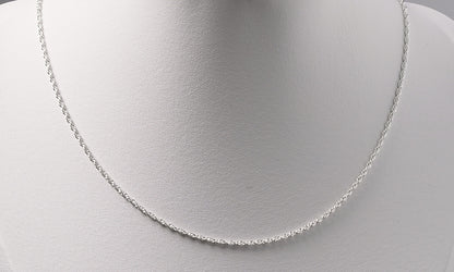 Simple Woven Sterling Silver Chain - Griha Threads & Treasure