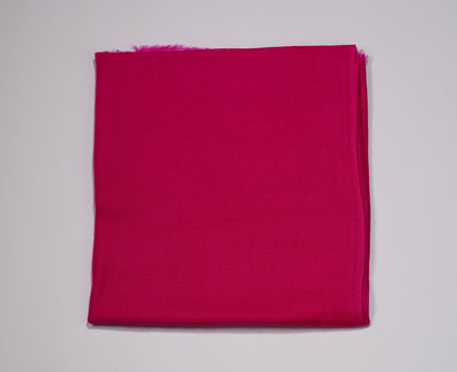 bright pink cashmere ring shawl