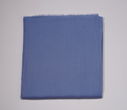 cashmere ring shawl corn flour blue