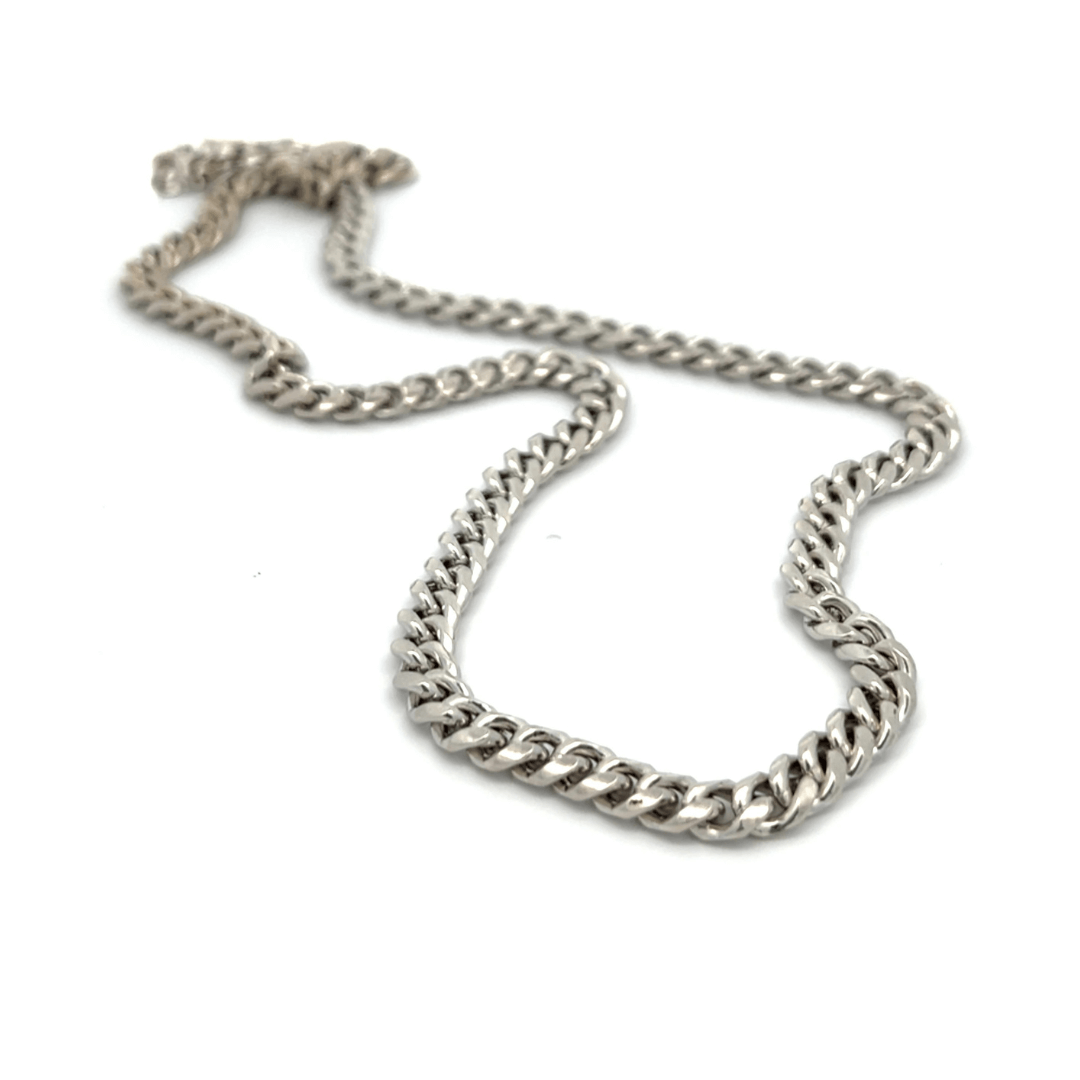 925 sterling silver cuban link chain 8mm