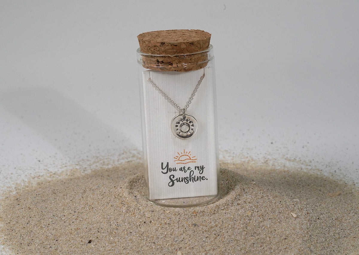 Sunshine Silver Necklace - Griha Threads & Treasure